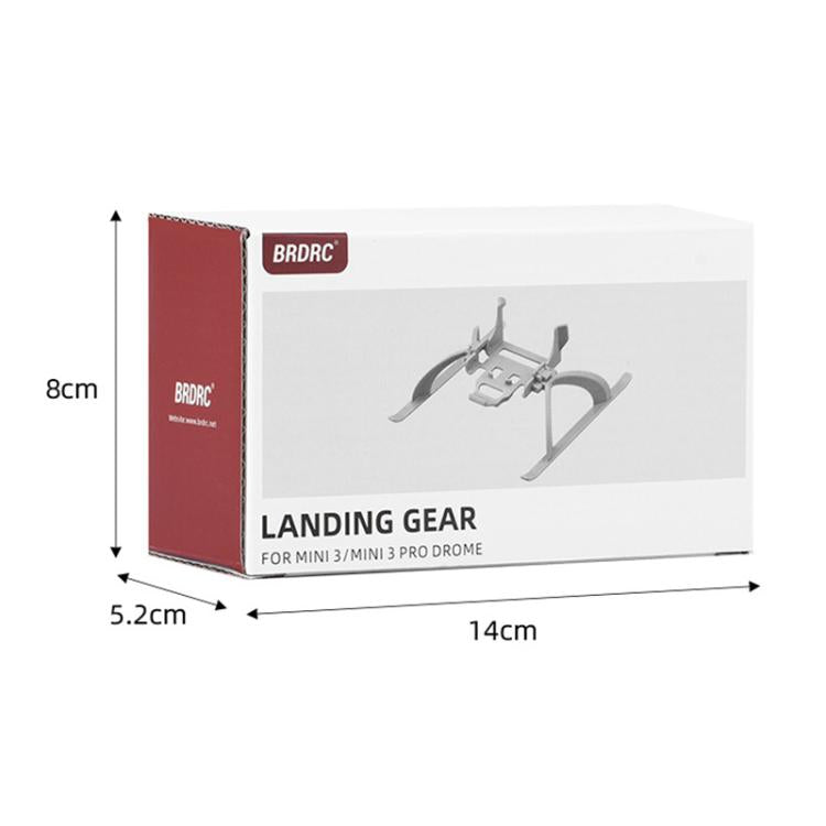 BRDRC Folding Heightened Landing Gear Training Rack, For DJI Mini 3 / 3 Pro