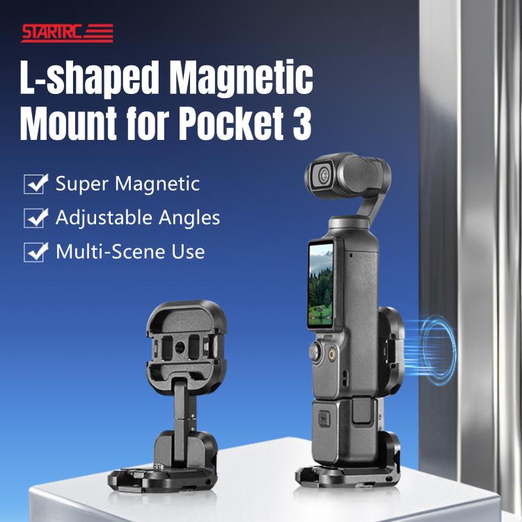 STARTRC Metal L-shaped Expansion Bracket, For DJI Osmo Pocket 3