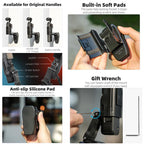 Sunnylife Stretchable Backpack Clip Rotatable Magnetic Mount Action Camera Holder Vlog Mount, For DJI Osmo Pocket 3