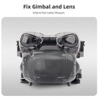 Sunnylife Integrated Gimbal Protector Cover Transparent Lens Cap Vision System Protector, For DJI Mini 5 Pro