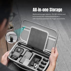 For DJI Osmo 360 STARTRC Full Kit Portable Handbag Shoulder PU Storage Bag