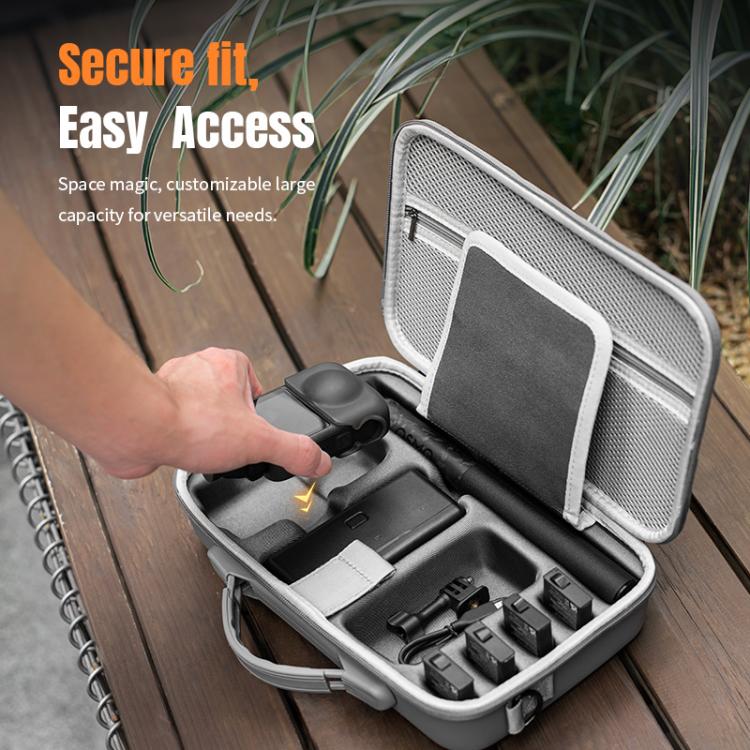For DJI Osmo 360 STARTRC Full Kit Portable Handbag Shoulder PU Storage Bag