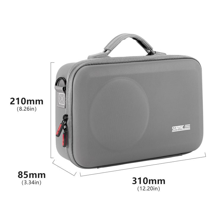 For DJI Osmo 360 STARTRC Full Kit Portable Handbag Shoulder PU Storage Bag