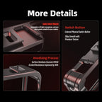 For DJI Osmo Action 6 STARTRC Metal Cage Frame with Cold Shoe
