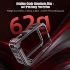 For DJI Osmo Action 6 STARTRC Metal Cage Frame with Cold Shoe