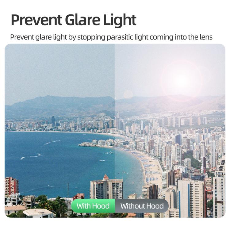 Sunnylife Lens Hood Anti-glare Lens Cover Sunhood Gimbal Protective Cap, For DJI Mini 5 Pro