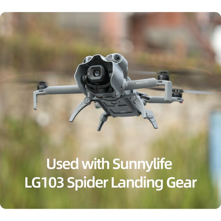 Sunnylife Lens Hood Anti-glare Lens Cover Sunhood Gimbal Protective Cap, For DJI Mini 5 Pro