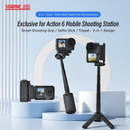 STARTRC 3-in-1 Action Camera Grip with Remote Tripod Stand