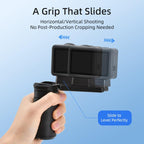 STARTRC 3-in-1 Action Camera Grip with Remote Tripod Stand