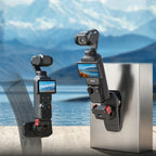 For DJI Osmo Pocket 4 / 3 Sunnylife Magnetic Quick-Release Adjustable Backpack Clip Action Camera Clamp Vertical-Horizontal Mount