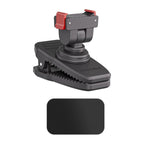 For DJI Osmo Pocket 4 / 3 Sunnylife Magnetic Quick-Release Adjustable Backpack Clip Action Camera Clamp Vertical-Horizontal Mount