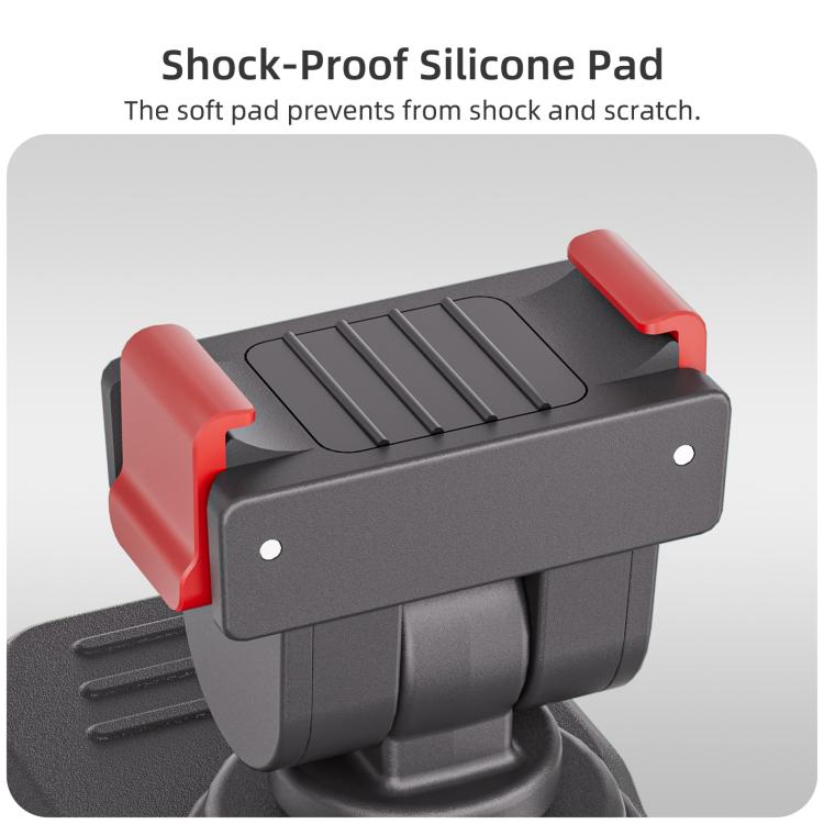 For DJI Osmo Pocket 4 / 3 Sunnylife Magnetic Quick-Release Adjustable Backpack Clip Action Camera Clamp Vertical-Horizontal Mount