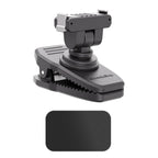 Sunnylife Magnetic Quick-Release Backpack Clip Adjustable Action Camera Clamp Vertical-Horizontal Mount for DJI Osmo Nano / Action 6