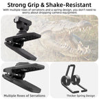 Sunnylife Magnetic Quick-Release Backpack Clip Adjustable Action Camera Clamp Vertical-Horizontal Mount for DJI Osmo Nano / Action 6