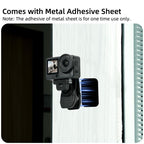 Sunnylife Magnetic Quick-Release Backpack Clip Adjustable Action Camera Clamp Vertical-Horizontal Mount for DJI Osmo Nano / Action 6