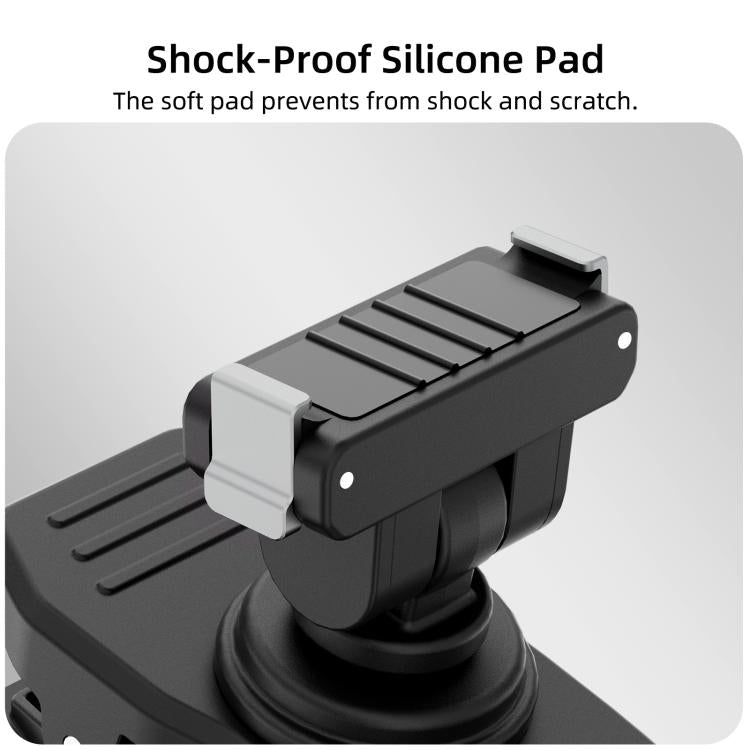 Sunnylife Magnetic Quick-Release Backpack Clip Adjustable Action Camera Clamp Vertical-Horizontal Mount for DJI Osmo Nano / Action 6