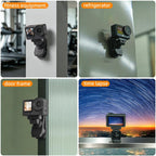 Sunnylife Magnetic Quick-Release Backpack Clip Adjustable Action Camera Clamp Vertical-Horizontal Mount for DJI Osmo Nano / Action 6