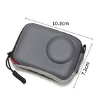Mini Portable Body PU EVA Storage Bag, For DJI Osmo Action 5 Pro / 4 / 3