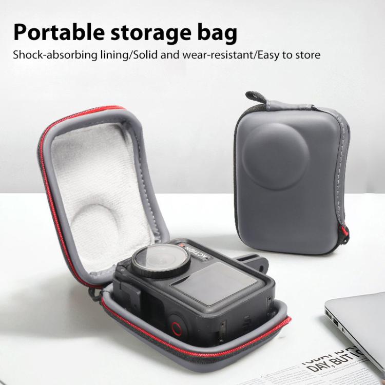 Mini Portable Body PU EVA Storage Bag, For DJI Osmo Action 5 Pro / 4 / 3
