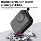 Mini Portable Body PU EVA Storage Bag, For DJI Osmo Action 5 Pro / 4 / 3