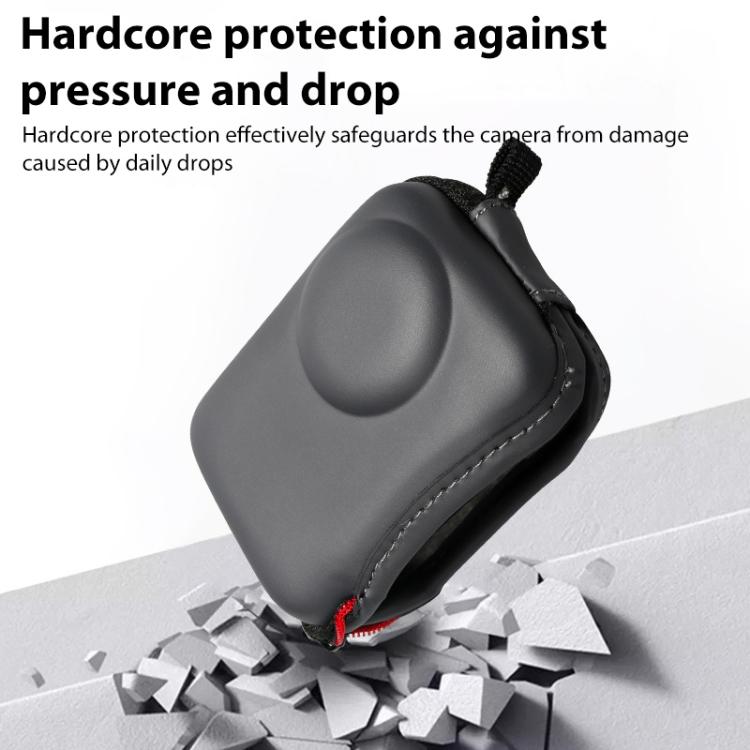 Mini Portable Body PU EVA Storage Bag, For DJI Osmo Action 5 Pro / 4 / 3
