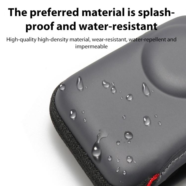 Mini Portable Body PU EVA Storage Bag, For DJI Osmo Action 5 Pro / 4 / 3