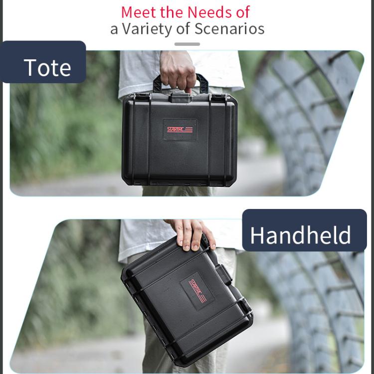 STARTRC TSA Combination Lock Waterproof Dual-layer Suitcase Storage Box, For DJI Osmo Pocket 4P