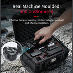 STARTRC TSA Combination Lock Waterproof Dual-layer Suitcase Storage Box, For DJI Osmo Pocket 4P