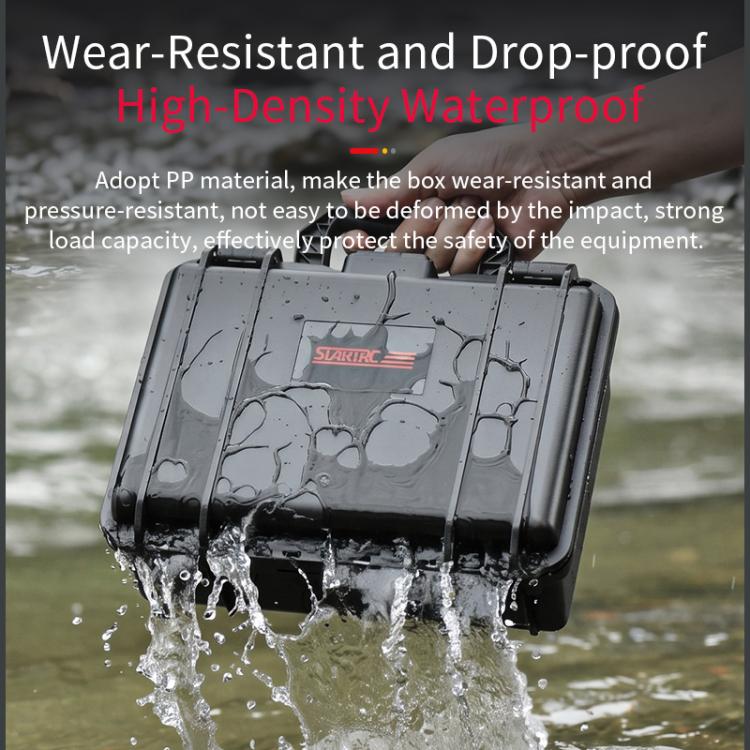 STARTRC TSA Combination Lock Waterproof Dual-layer Suitcase Storage Box, For DJI Osmo Pocket 4P