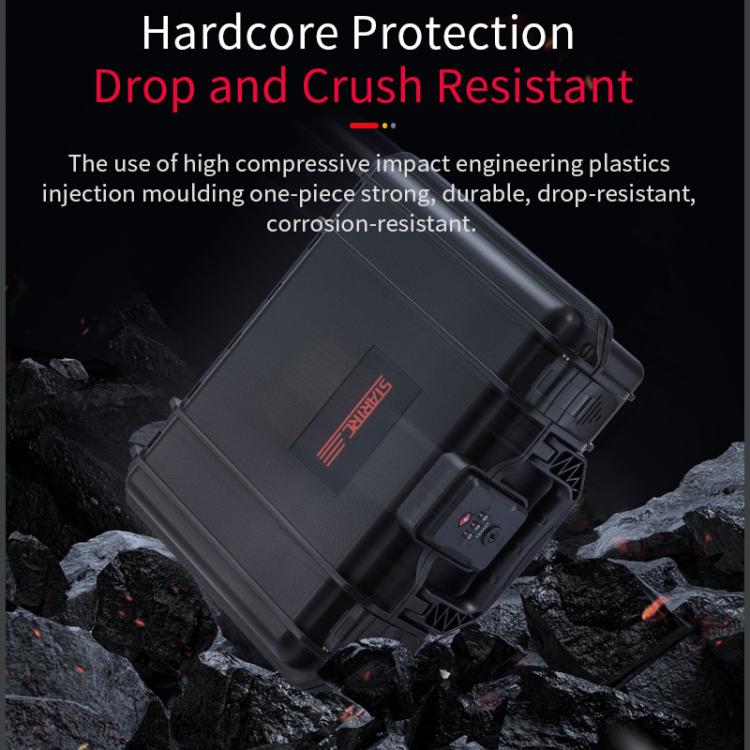 STARTRC TSA Combination Lock Waterproof Dual-layer Suitcase Storage Box, For DJI Osmo Pocket 4P