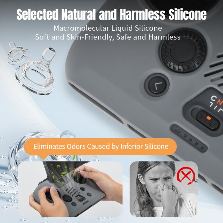 For DJI RC Pro STARTRC Silicone Shockproof Anti-scratch Cover