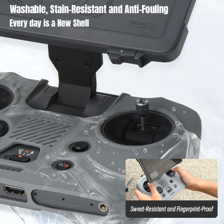 For DJI RC Pro STARTRC Silicone Shockproof Anti-scratch Cover