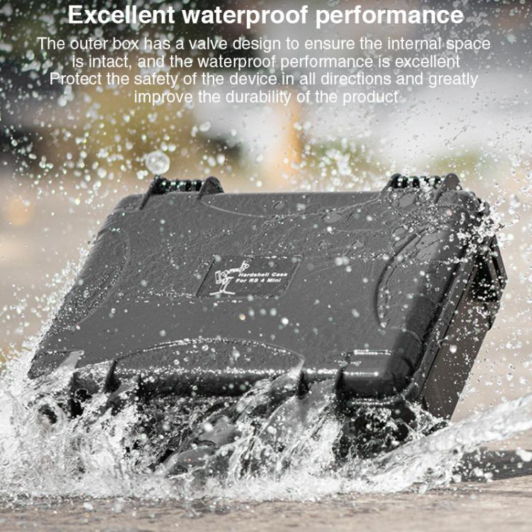 For DJI RS4 Mini STARTRC PP Waterproof Shockproof Suitcase Portable Storage Box — view 7