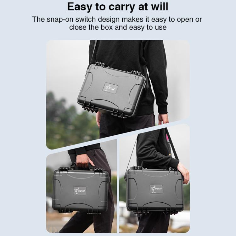 For DJI RS4 Mini STARTRC PP Waterproof Shockproof Suitcase Portable Storage Box — view 10