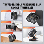 For DJI Osmo Nano STARTRC Backpack Clip Adjustable Action Camera Clamp Quick-Release Mount