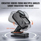 For DJI Osmo Nano STARTRC Backpack Clip V2 Adjustable Action Camera Clamp Quick-Release Mount
