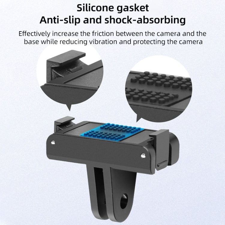 For DJI Osmo Action 5 Pro / 4 / 3 Magnetic Quick Release Base Mount Adapter — view 6