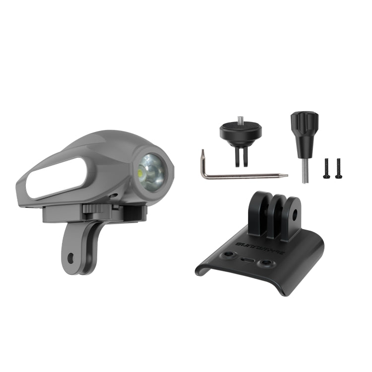 For DJI Avata 2 Sunnylife Action Camera Holder Mount Drone Light Bracket Lamp — view 2