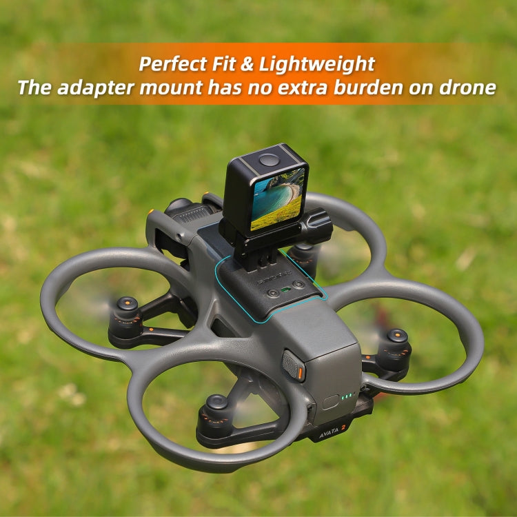 For DJI Avata 2 Sunnylife Action Camera Holder Mount Drone Light Bracket Lamp — view 6