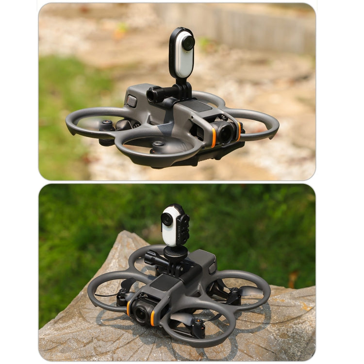 For DJI Avata 2 Sunnylife Action Camera Holder Mount Drone Light Bracket Lamp — view 7