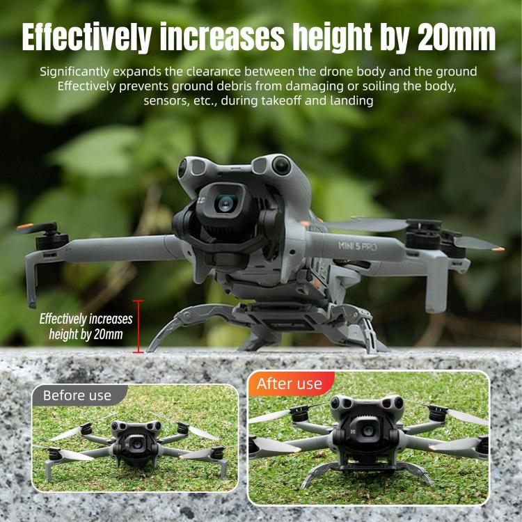 STARTRC Spider-Leg Heightened Landing Gear Training Rack, Eco-Compatible, For DJI Mini 5 Pro