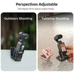 For DJI Osmo Pocket 4 / 3 Sunnylife Multifunctional Magnetic Mount Tabletop Base Bracket Angles Adjustable Stand — view 15