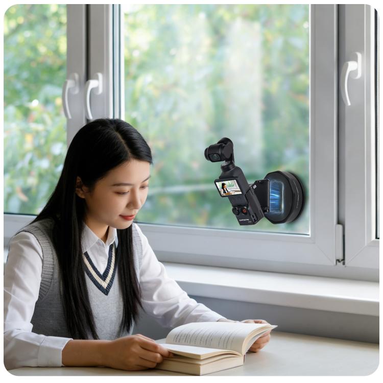 For DJI Osmo Pocket 4 / 3 Sunnylife Multifunctional Magnetic Mount Tabletop Base Bracket Angles Adjustable Stand — view 7