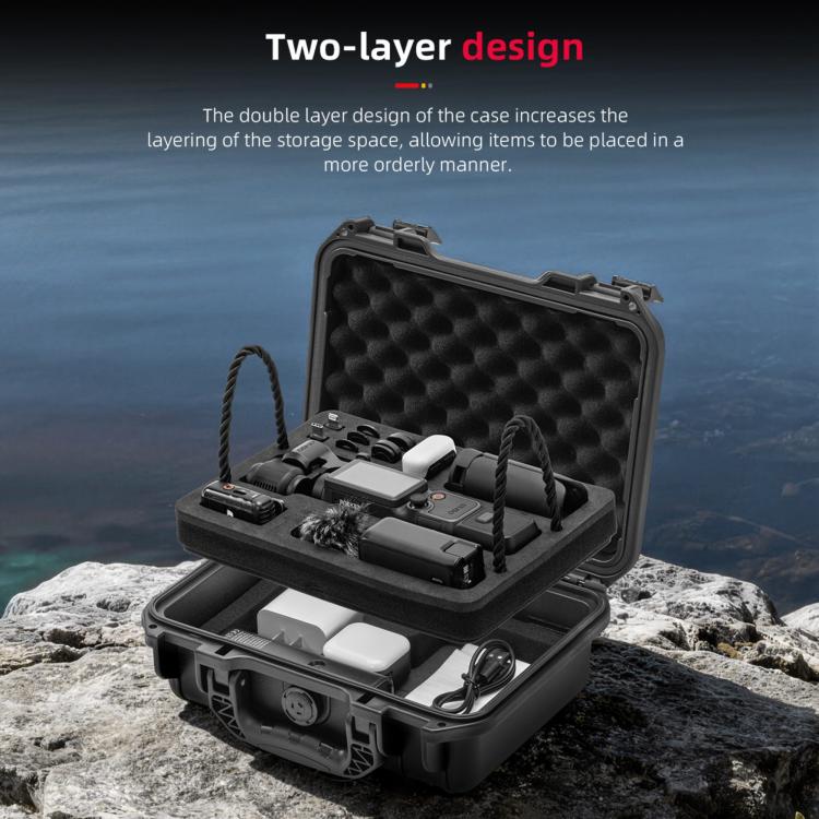 STARTRC Waterproof PP Dual-layer Suitcase All-purpose Set Storage Box, For DJI Osmo Pocket 4
