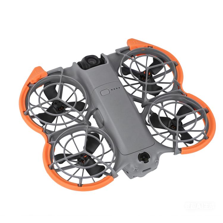 For DJI Neo 2 Sunnylife Colorful Propeller Guard Protector Prop Bumper Ring Anti-Collision Protective Cover — Orange