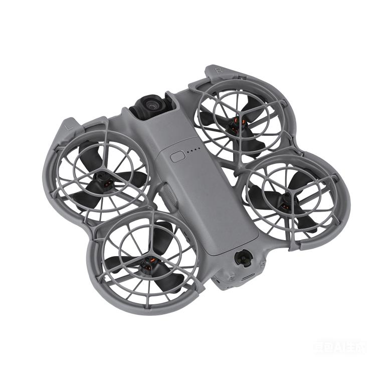 For DJI Neo 2 Sunnylife Colorful Propeller Guard Protector Prop Bumper Ring Anti-Collision Protective Cover — Grey
