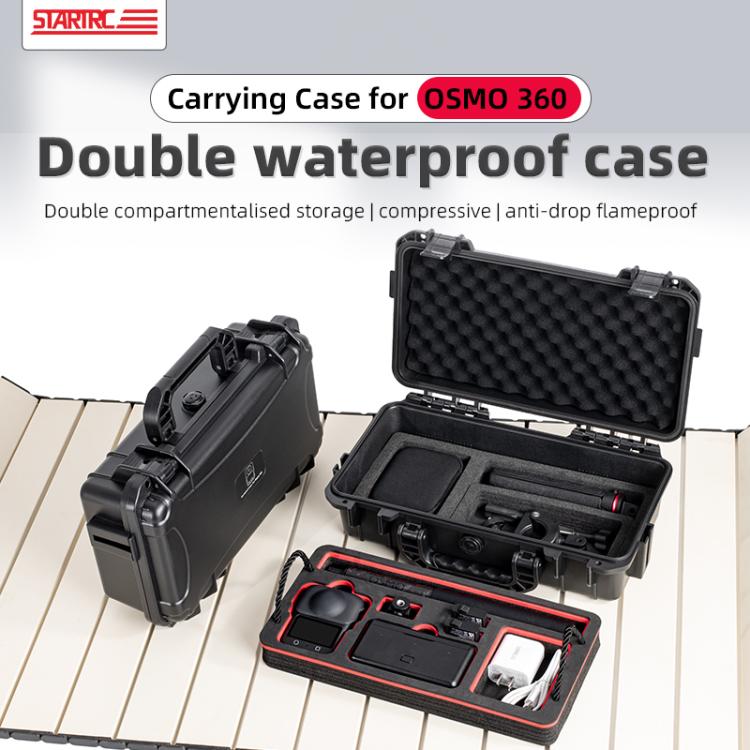 STARTRC Waterproof EVA ABS Dual-layer Suitcase Storage Box, For DJI Osmo 360
