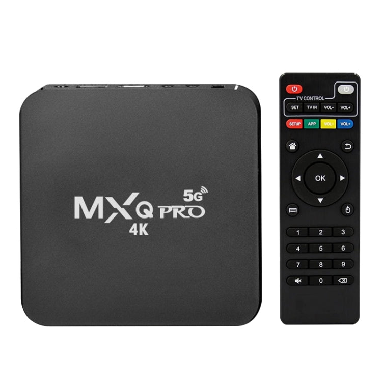 MXQ Pro 5G 1280 x 720 Full HD Media Player 1GB+8GB RK30Board Quad Core Android 7.1 TV Box with Remote Control — EU Plug