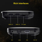 HK1 RBOX-H8S 4K Ultra HD Android 12.0 Smart TV Box with Remote Control, Allwinner H618 Quad-Core, 2GB+16GB