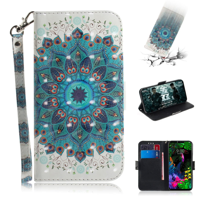 3D Painting Pattern Coloured Drawing Horizontal Flip Leather Case with Holder & Card Slots & Wallet